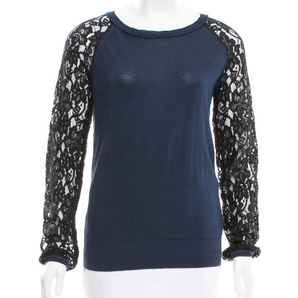 DVF Avani Lace silk-blend blouse - Picture 2 of 8